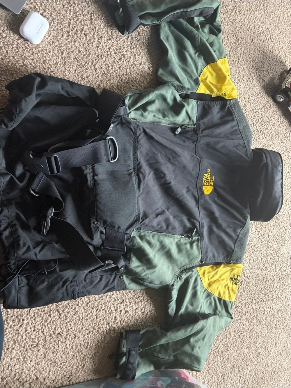 B29 The North Face Steep Tech Scot Schmidt Hooded Jacket Utility Canvas Rare lg